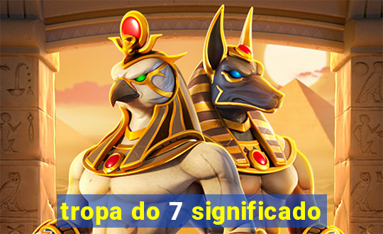 tropa do 7 significado